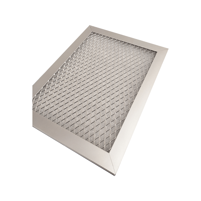 Filtre primaire lavable avec cadre en aluminium